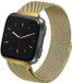 By Qubix Qubix Fitbit Versa Bandje Goud Large RVS Milanese