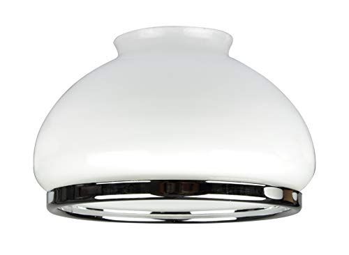 Westinghouse Lighting 8705340 lampenkap - 16,4 cm - opaalglas - wit