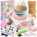 Potter's wheel children - Set with foot pedal - Air-drying clay - Paint and brushes - From 6 years