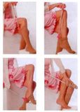 Samba Medibutler - Medi Butler off - Uittrekhulp voor compressiekousen - Roze / Zilver