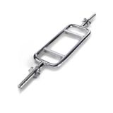 Ffitness Triceps Bar 86 Cm Korte Halter Halter Triceps Curl Bar 25 Mm Triceps Trainer Met Vergrendeling