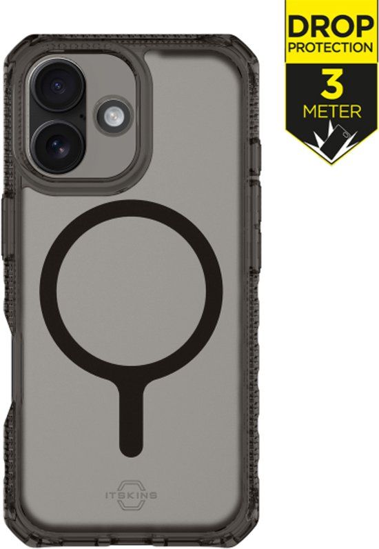 ITSKINS Level 2 HybridMagFrost_R for Apple iPhone 17 - Black