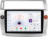 Happiq Autoradio met Bluetooth et CarPlay pour Citroën C4/C-Triomphe/C-Quatre (2004–2009) – Compatibel met Apple et Android – Stereo-installatie met navigatiesysteem – 3 Go RAM, 32 Go opslag interne