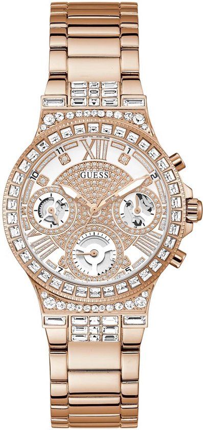 Guess Moonlight GW0320L3 Ladies Watch - Quartz - Stainless Steel - 36mm
