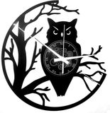 Instant Karma Clocks Vinyl Wandklok Boomuil, Nachtelijk
