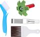 Merkloos Pack van 4 - Air Conditioning Comb - Capacitor Fins - Schoonmaakborstel