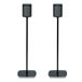 Flexson Floor Stand for Sonos PLAY:1 - Black (2 pieces)