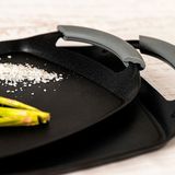 Quid Grillpan Ebano Gehard aluminium Zwart Siliconen (36 x 23 cm)