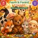 Farm & Forest Friends: A Bold and Easy Coloring Book