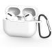 Techsuit Étui Silicone pour Apple AirPods Pro 3, Blanc