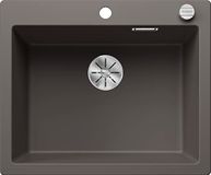 BLANCO Pleon 6 Silgranit spoelbak, 615x510 mm, met afvoerbediening, InFino, grijs