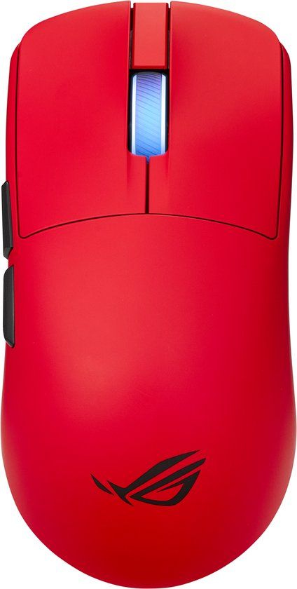 ASUS ROG Harpe II Ace RED muis Gamen Rechtshandig RF Wireless + Bluetooth + USB Type-A Optisch 42000 DPI