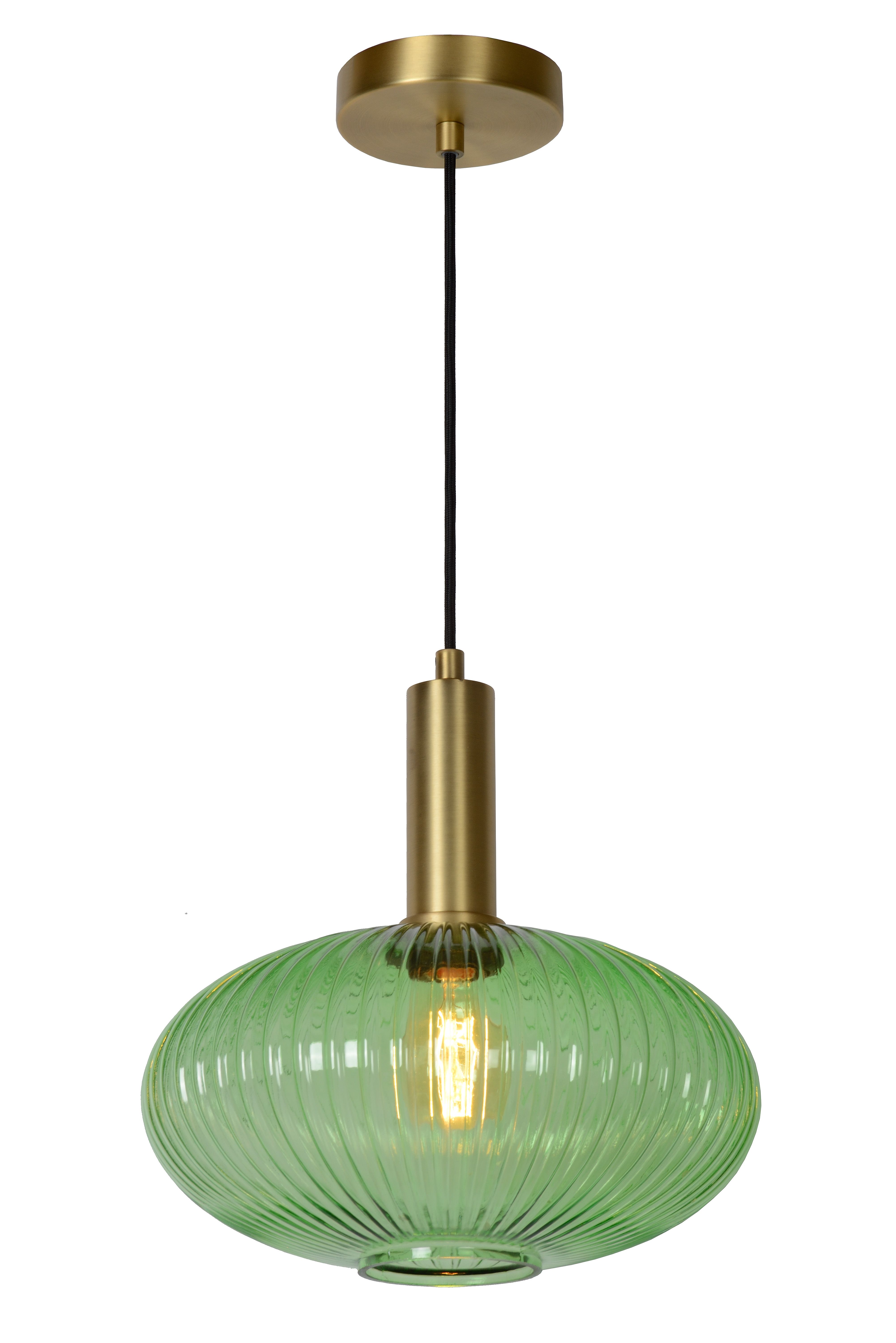 Lucide MALOTO Hanglamp - Ø 30 cm - Groen