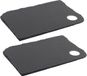Ardoise 3x pièces planches à découper en ardoise 28 x 18 cm noir