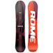 Rome Viper 26/27 All-mountain Freeride Snowboard Femme Dessin Rouge 150