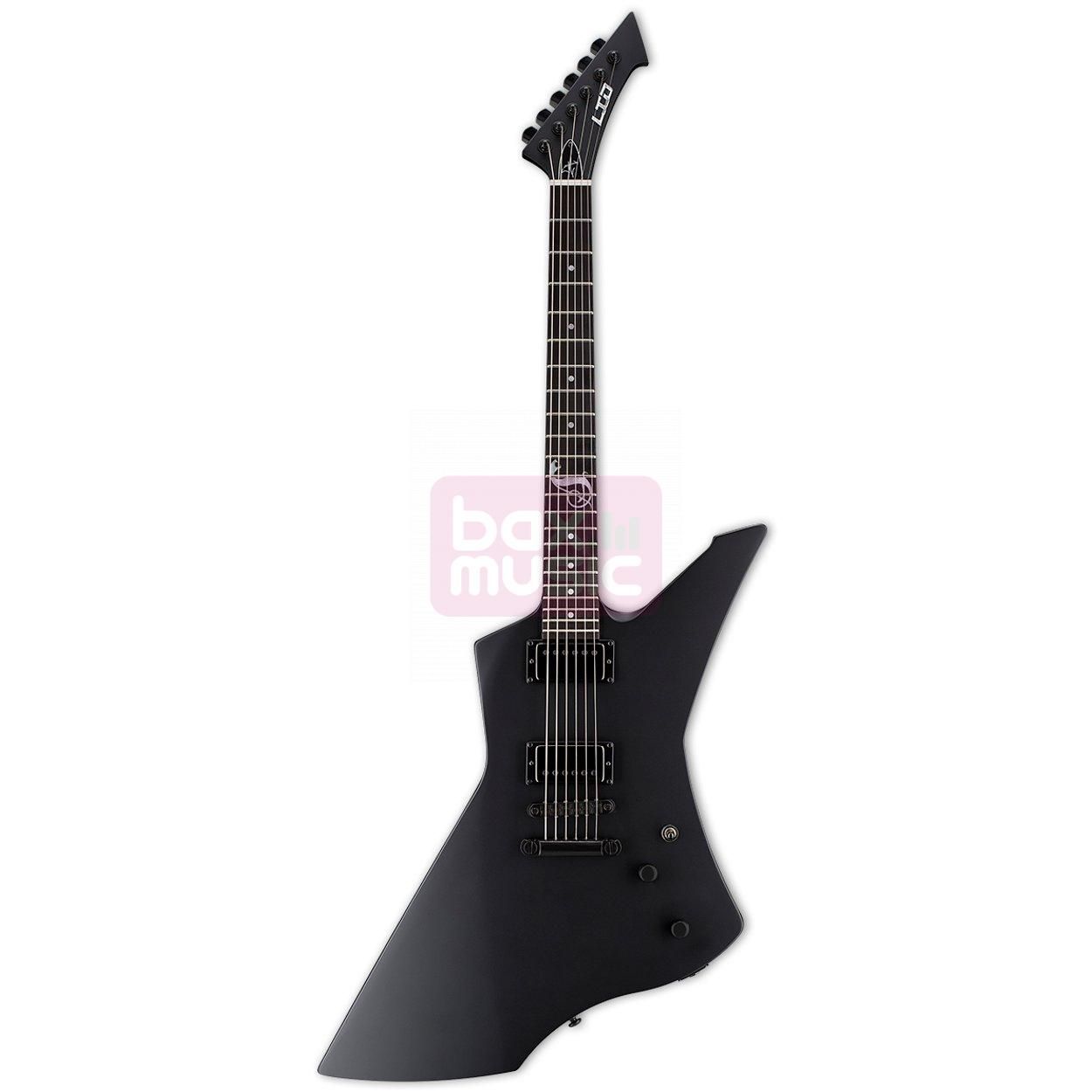 ESP LTD Snakebyte James Hetfield Signature Black Satin Electric Guitar
