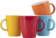 Gimex Colour Line Mok - Rainbow - 380 ml - 4 Stuks