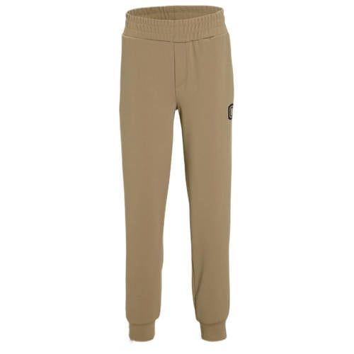 Coolcat joggingbroek met logo Cole beige