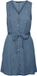 VERO MODA VMVIVIANA SL SHORT DRESS GA Robe Femme Bleu S