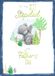 Me to You Tatty Teddy 'Best Stepdad' Vaderdagkaart 5x7" - Officiële Collectie