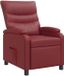 vidaXL - Relaxfauteuil - Wijnrood - Kunstleer