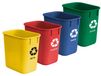 OEM Afvalbakset Kunststof Recycling 12 Liter (4 stuks)