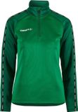 Craft Squad 2.0 Ziptop Dames - Groen