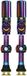 Muc-Off Big Bore Hybrid - Tubeless Ventiel - 45mm - Iridescent - Kernloos ontwerp - Schrader ventiel - Maximale luchtstroom
