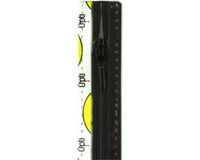 Opti Prym Ritssluiting Kunststof 4mm Zwart 60 cm