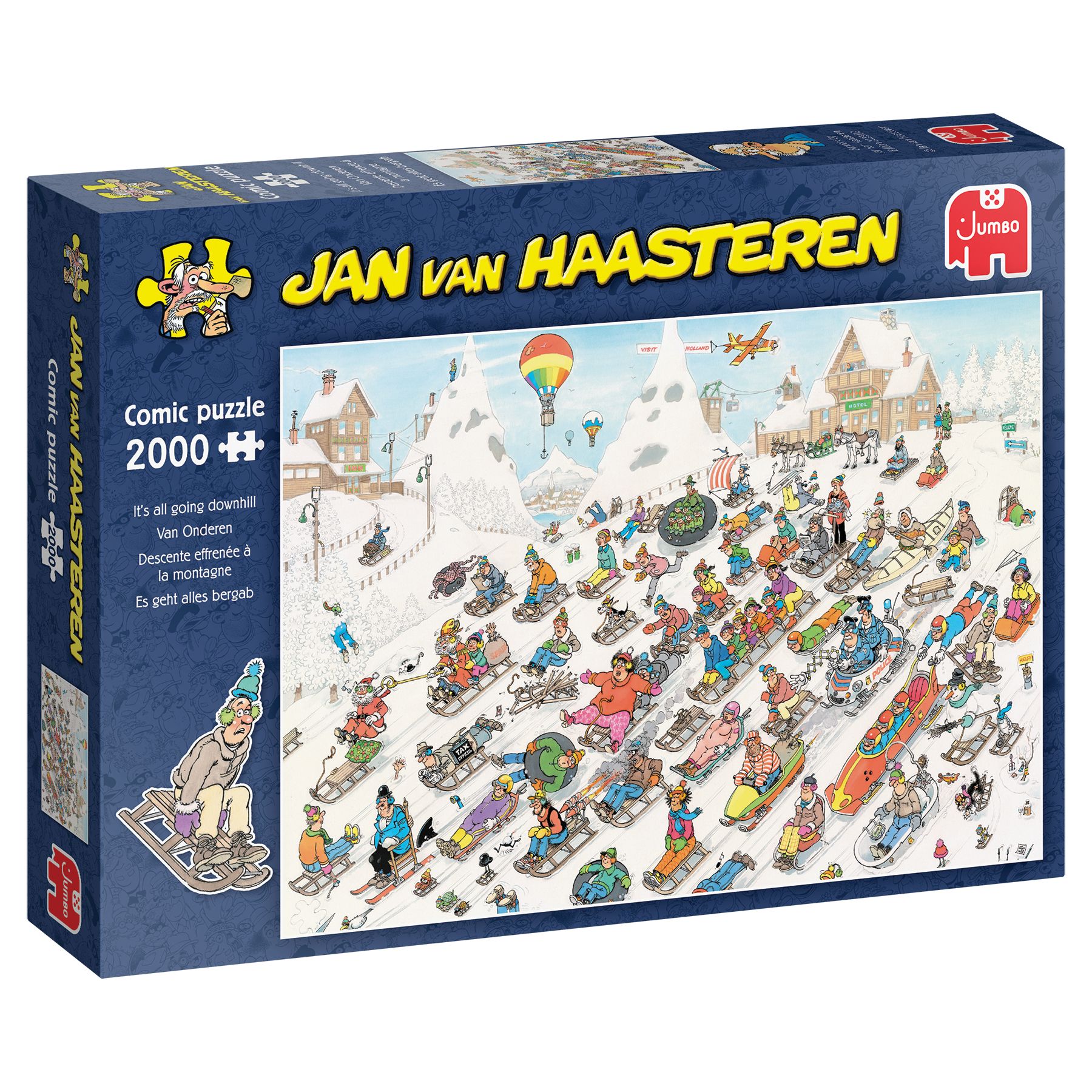 Jumbo Jan van Haasteren Van onderen Legpuzzel 2000 stukjes