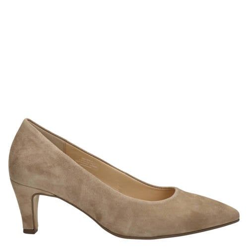 Gabor suède pumps beige