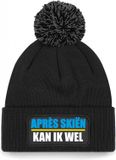 Bellatio Decorations Wintersport Muts met Pompom