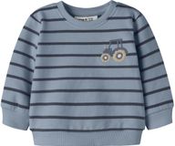 NAME IT NBMLARSBO LS SWEAT BRU Heren Trui - Maat 68 - Blauw