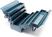 Wiltec Boîte à outils 420x200x250mm Acier Turquoise
