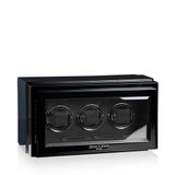 Heisse & Söhne Watch Master 3 - Horlogeopwinder voor 3 horloges - Carbon Style
