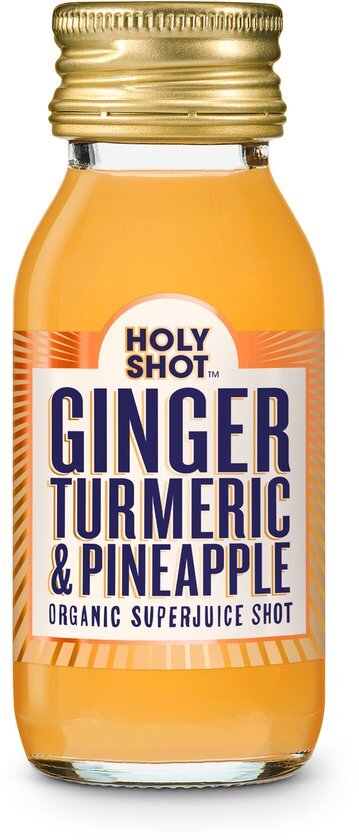 Holy Shot | Ginger Turmeric &amp; Pineapple | 1 x 60 ml | Snel afvallen zonder poespas!