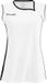 Spalding 4Her 2 Basketbalshirt Dames - Wit / Zwart / Zilvergrijs