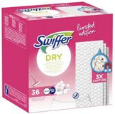 Swiffer Stofvangende Vloerdoekjes Droog - 6 x 36 stuks