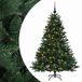 vidaXL Kunstkerstboom met kerstbal 150 cm 150 LED's Warmwit