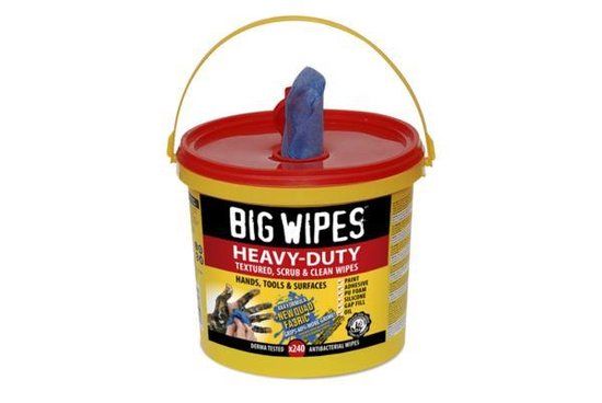 Big Wipes Heavy-duty Schoonmaakdoekjes Emmer 240 Stuks
