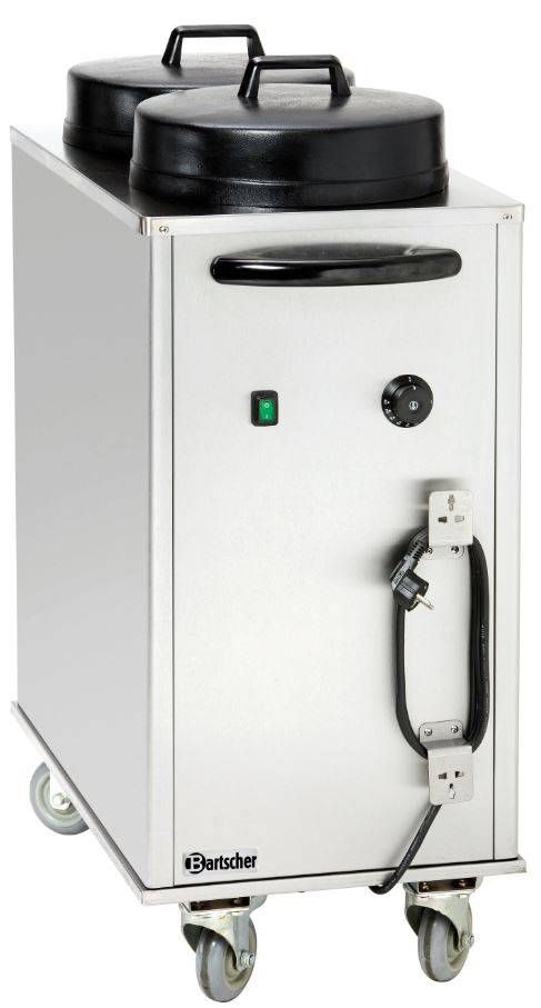 Bartscher Bordenwarmer Bordenwagen Elektrisch Verwarmd - 2 kW - 43x80x h 103cm
