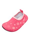 Playshoes Kinderschoenen voor in Bad, Barefoot-schoenen met Stippen, Unisex, Koralle, Polyester