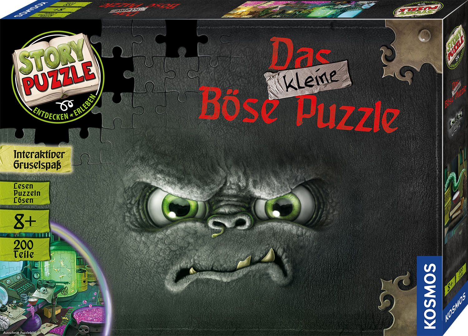 Kosmos Story Puzzle: Das kleine böse - 68079 - 8+ jaar