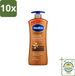 Vaseline Lait corporel Cacao Radiant - Nourrissant intensément - 600 ml - 10 Pièces