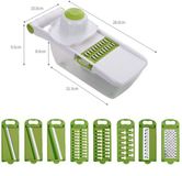 Multifonctionnel set de trancheuses de légumes 28x10x9,5cm