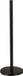 Merkloos Toiletrolhouder Mat Zwart - RVS - 47 cm x 15 cm