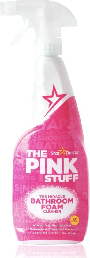 Stardrops The Pink Stuff Miracle Bathroom Foam Cleaner, 750ml