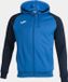 Joma Academy IV Jas Met Kap Kinderen - Royal / Marine | Maat: 128
