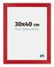 Your Decoration Cadre photo 30x40 cm Rouge MDF Cadre photo Mura