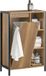 Meuble de salle de bain en MDF avec panier à linge - 60x90x30 cm